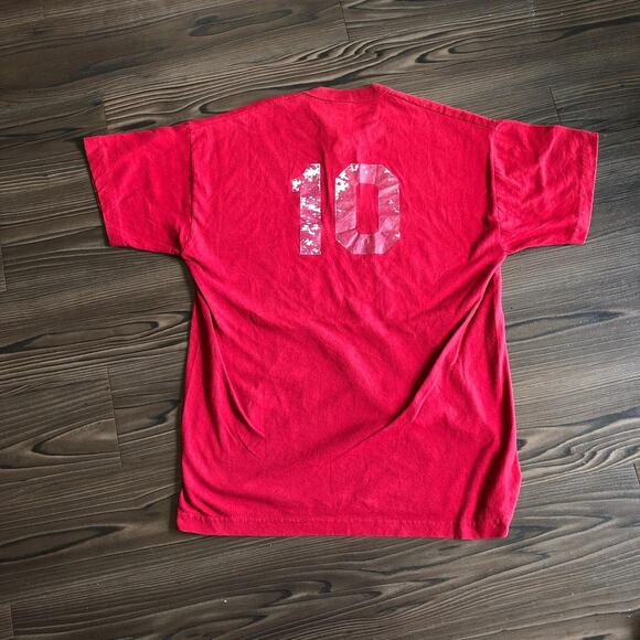 Men’s Burgundy Mt. Vernon Graphic Number Tee - Picture 2 of 6